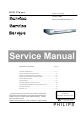 Philips DVP3110/93 Service Manual