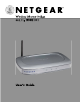NETGEAR WGE101 User Manual