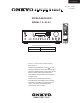 Onkyo TX-8255 Service Manual