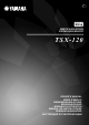 Yamaha TSX-120 Owner's Manual
