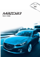 Mazda 3 Owner's Manual