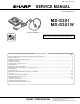Sharp MD-S301 Service Manual