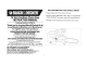 Black & Decker CCS818 Instruction Manual