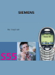 Siemens S55 Operating Instructions Manual