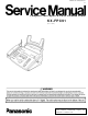 Panasonic KX-FPC91 Service Manual