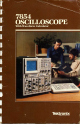 Tektronix 7854 Operator's Manual