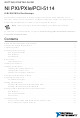 NI PXIe-5114 Getting Started Manual