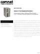 Comet CNGE11FX3TX8MS Quick Start Manual