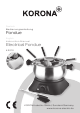 Korona 42010 Instruction Manual