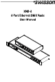Swisson XND-4 User Manual