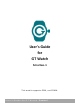 GT Watch Smartee-1 User Manual