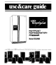 Whirlpool ED22MM Use & Care Manual