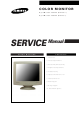 Samsung SyncMaster 753DF Service Manual