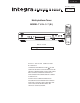 Integra TV Speaker Base Service Manual