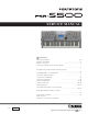 Yamaha Portatone PSR-S500 Service Manual