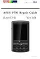 Asus P750 Repair Manual