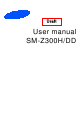 Samsung SM-Z300H/DD User Manual