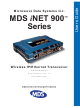 Microwave Data Systems iNET 900 Series User Manual