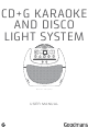 Goodmans XB13CDG User Manual