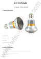 WISEUP SHOP BC185WM User Manual