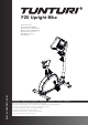 Tunturi F20 User Manual