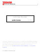 Toshiba 42RV535U Service Manual
