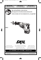 Skil 9350 Operating/Safety Instructions Manual