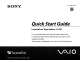 Sony LocationFree LF-V30 Quick Start Manual