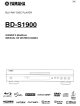 Yamaha BD-S1900 Owner's Manual
