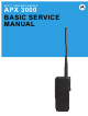 Motorola APX 3000 Basic Service Manual