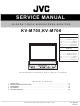 JVC KV-M705 Service Manual