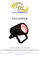 Light Emotion P64100RGB User Instruction Manual
