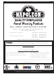 Napoleon GD33NR Installation And Operation Instructions Manual