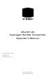 RKI 65-2331-04 Operator's Manual