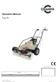 Cramer KM 80 H Operation Manual