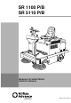 Nilfisk-Advance SR 1100 P/B Service Manual