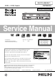 Philips DVP3050V/55 Service Manual