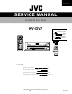 JVC KV-DV7 Service Manual