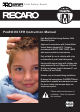RECARO ProBOOSTER Instruction Manual