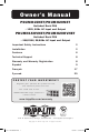 Tripp Lite PDUMH15NET Owner's Manual