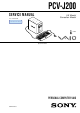 Sony PCV-J200 Service Manual