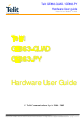 Telit Wireless Solutions GE863-QUAD Hardware User's Manual