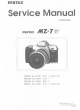 Pentax MZ-7 QUARTZ DATE Service Manual