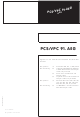 LAUER PCS 991 Manual