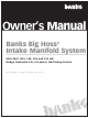 banks 42747 Big Hoss Owner's Manual