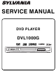 Sylvania DVL1000G Service Manual