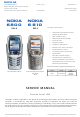 nokia 6800 Service Manual