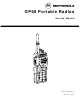 Motorola GP68 Service Manual