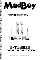 MadBoy U-TUBE 20 Owner's Manual