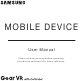 Samsung Gear VR User Manual